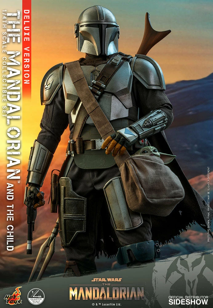 Maybang's Collectibles Hot Toys Star Wars The Mandalorian And The Child (Deluxe Set) 1/4 Quarter Scale Collectible Figure Set 22 Maybang's Collectibles Hot Toys Star Wars The Mandalorian And The Child (Deluxe Set) 1/4 Quarter Scale Collectible Figure Set