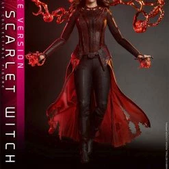 Maybang's Collectibles Hot Toys Marvel Doctor Strange In The Multiverse Of Madness The Scarlet Witch (Deluxe Version) 1/6 Scale Collectible Figure