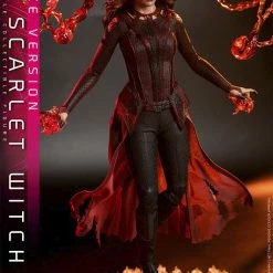 Maybang's Collectibles Hot Toys Marvel Doctor Strange In The Multiverse Of Madness The Scarlet Witch (Deluxe Version) 1/6 Scale Collectible Figure