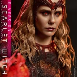 Maybang's Collectibles Hot Toys Marvel Doctor Strange In The Multiverse Of Madness The Scarlet Witch (Deluxe Version) 1/6 Scale Collectible Figure