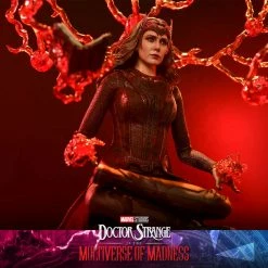 Maybang's Collectibles Hot Toys Marvel Doctor Strange In The Multiverse Of Madness The Scarlet Witch (Deluxe Version) 1/6 Scale Collectible Figure