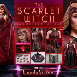 Maybang's Collectibles Hot Toys Marvel WandaVision Television Masterpiece Series The Scarlet Witch 1/6 Scale Collectible Figure