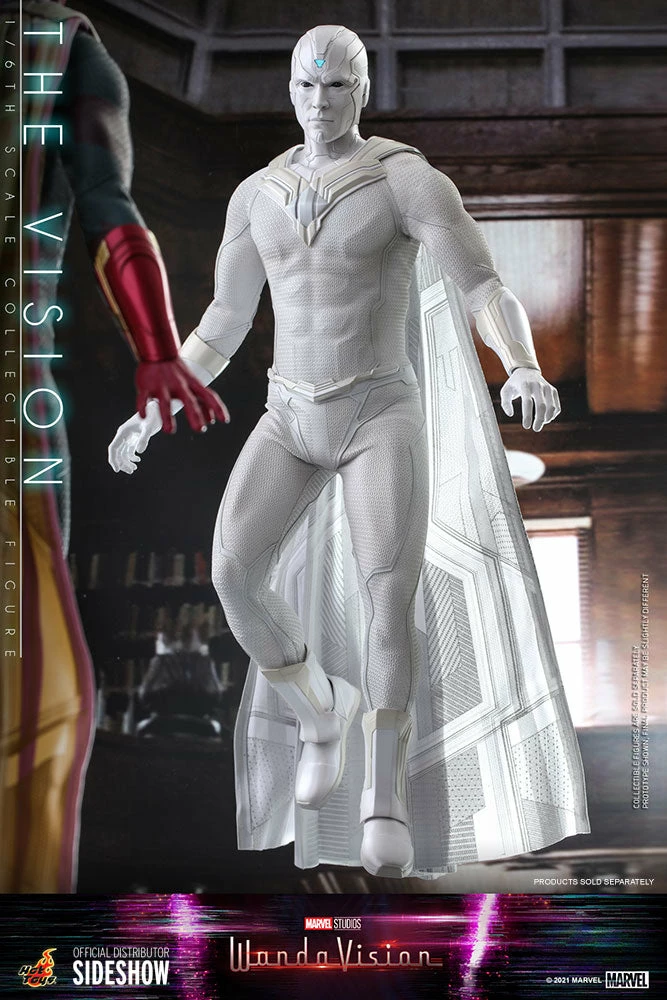 Maybang's Collectibles Hot Toys Marvel WandaVision Television Masterpiece Series The Vision 1/6 Scale 12" Collectible Figure 3 Maybang's Collectibles Hot Toys Marvel WandaVision Television Masterpiece Series The Vision 1/6 Scale 12" Collectible Figure