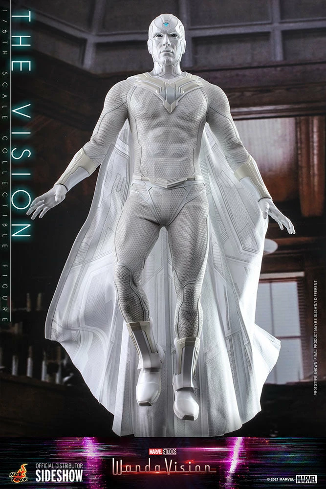 Maybang's Collectibles Hot Toys Marvel WandaVision Television Masterpiece Series The Vision 1/6 Scale 12" Collectible Figure 4 Maybang's Collectibles Hot Toys Marvel WandaVision Television Masterpiece Series The Vision 1/6 Scale 12" Collectible Figure