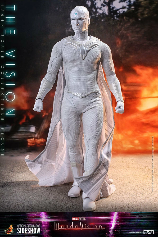 Maybang's Collectibles Hot Toys Marvel WandaVision Television Masterpiece Series The Vision 1/6 Scale 12" Collectible Figure 5 Maybang's Collectibles Hot Toys Marvel WandaVision Television Masterpiece Series The Vision 1/6 Scale 12" Collectible Figure
