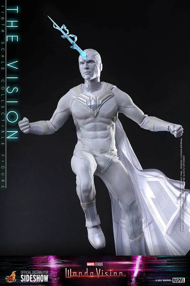 Maybang's Collectibles Hot Toys Marvel WandaVision Television Masterpiece Series The Vision 1/6 Scale 12" Collectible Figure 7 Maybang's Collectibles Hot Toys Marvel WandaVision Television Masterpiece Series The Vision 1/6 Scale 12" Collectible Figure