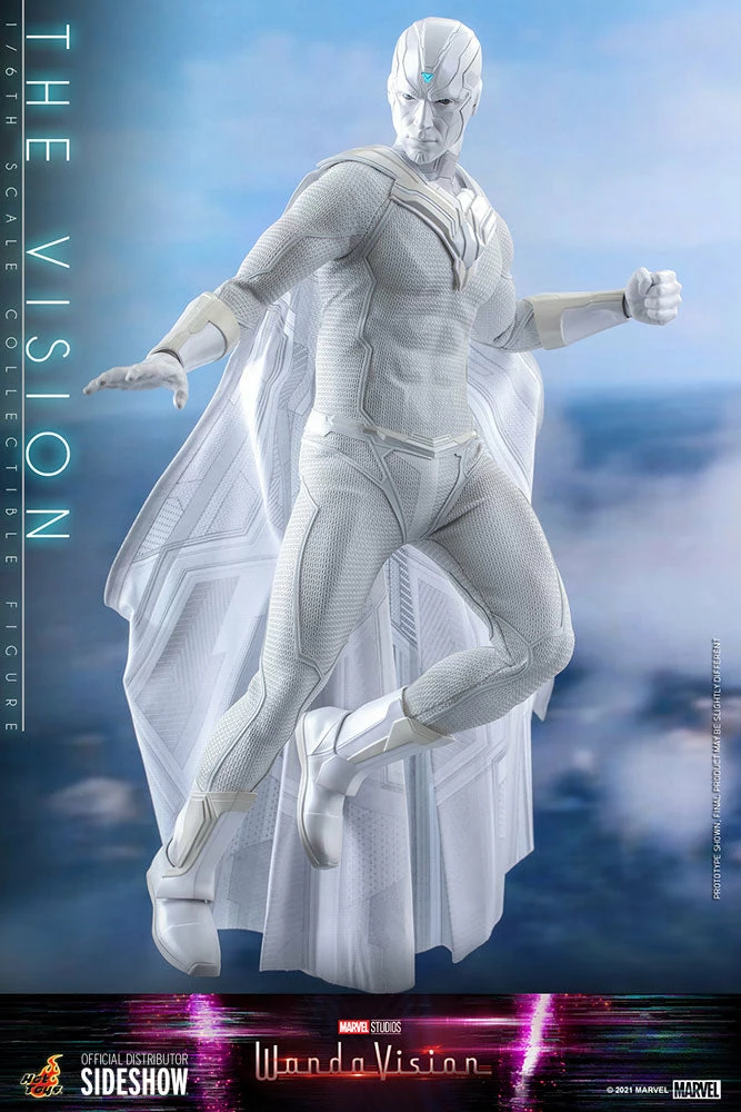 Maybang's Collectibles Hot Toys Marvel WandaVision Television Masterpiece Series The Vision 1/6 Scale 12" Collectible Figure 10 Maybang's Collectibles Hot Toys Marvel WandaVision Television Masterpiece Series The Vision 1/6 Scale 12" Collectible Figure