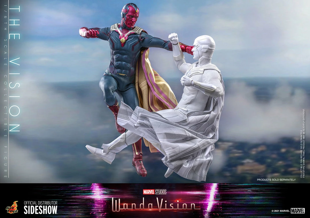 Maybang's Collectibles Hot Toys Marvel WandaVision Television Masterpiece Series The Vision 1/6 Scale 12" Collectible Figure 11 Maybang's Collectibles Hot Toys Marvel WandaVision Television Masterpiece Series The Vision 1/6 Scale 12" Collectible Figure