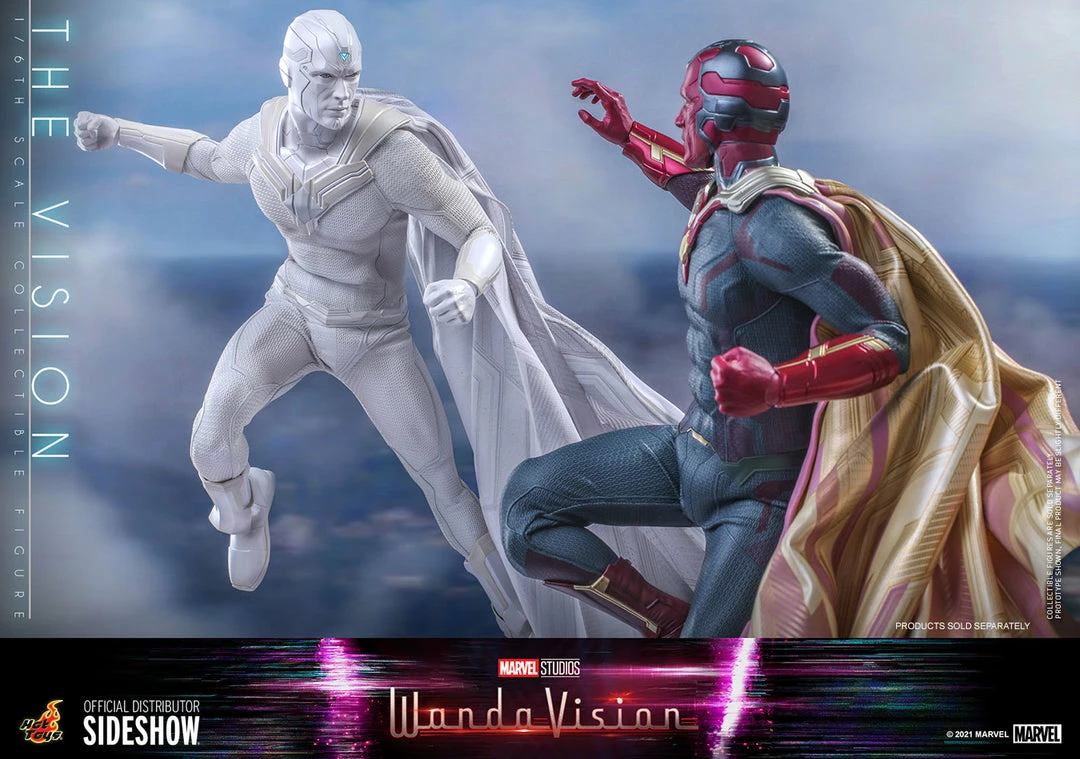 Maybang's Collectibles Hot Toys Marvel WandaVision Television Masterpiece Series The Vision 1/6 Scale 12" Collectible Figure 12 Maybang's Collectibles Hot Toys Marvel WandaVision Television Masterpiece Series The Vision 1/6 Scale 12" Collectible Figure