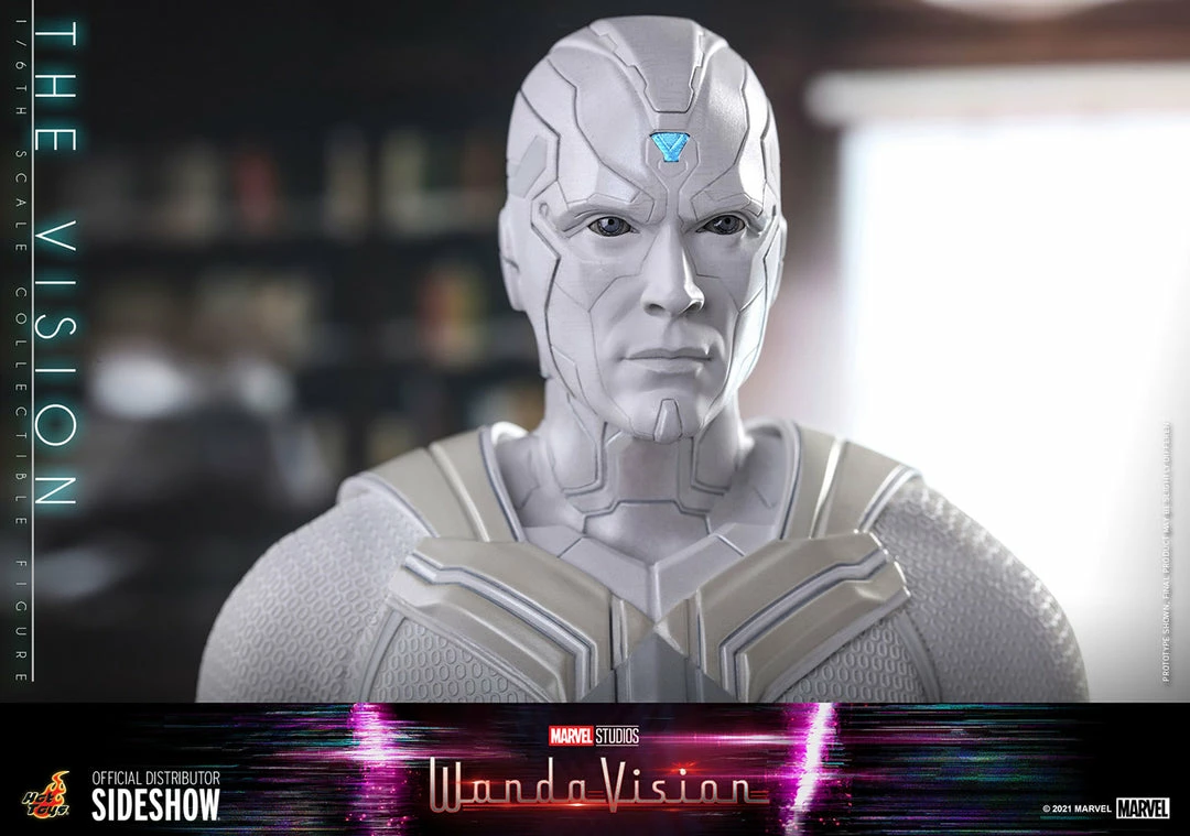 Maybang's Collectibles Hot Toys Marvel WandaVision Television Masterpiece Series The Vision 1/6 Scale 12" Collectible Figure 14 Maybang's Collectibles Hot Toys Marvel WandaVision Television Masterpiece Series The Vision 1/6 Scale 12" Collectible Figure