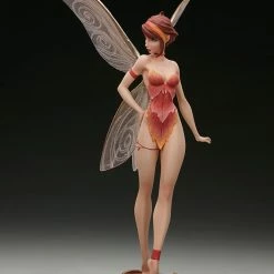 Vendor-unknown Sideshow Collectibles Sideshow Fairytale Fantasies Collection J Scott Campbell Collectibles Tinkerbell (Fall Variant) Statue