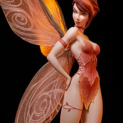 Vendor-unknown Sideshow Collectibles Sideshow Fairytale Fantasies Collection J Scott Campbell Collectibles Tinkerbell (Fall Variant) Statue