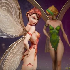 Vendor-unknown Sideshow Collectibles Sideshow Fairytale Fantasies Collection J Scott Campbell Collectibles Tinkerbell (Fall Variant) Statue