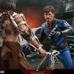 Maybang's Collectibles Hot Toys Marvel Comics Iron Man 2 Tony Stark (Mark V Suit Up Version) Deluxe 1/6 Scale 12