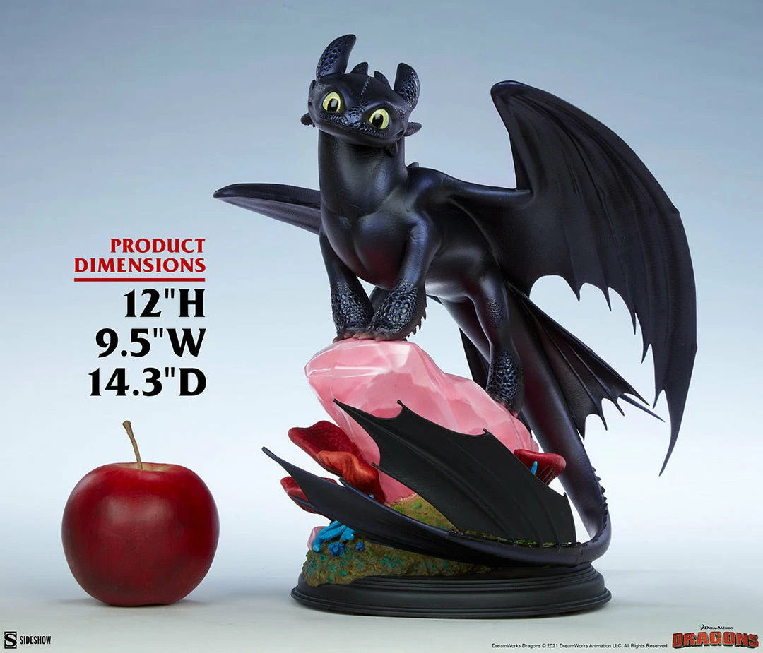 Maybang's Collectibles Sideshow How To Train Your Dragon Toothless Statue Sideshow Collectibles 4 Maybang's Collectibles Sideshow How To Train Your Dragon Toothless Statue Sideshow Collectibles