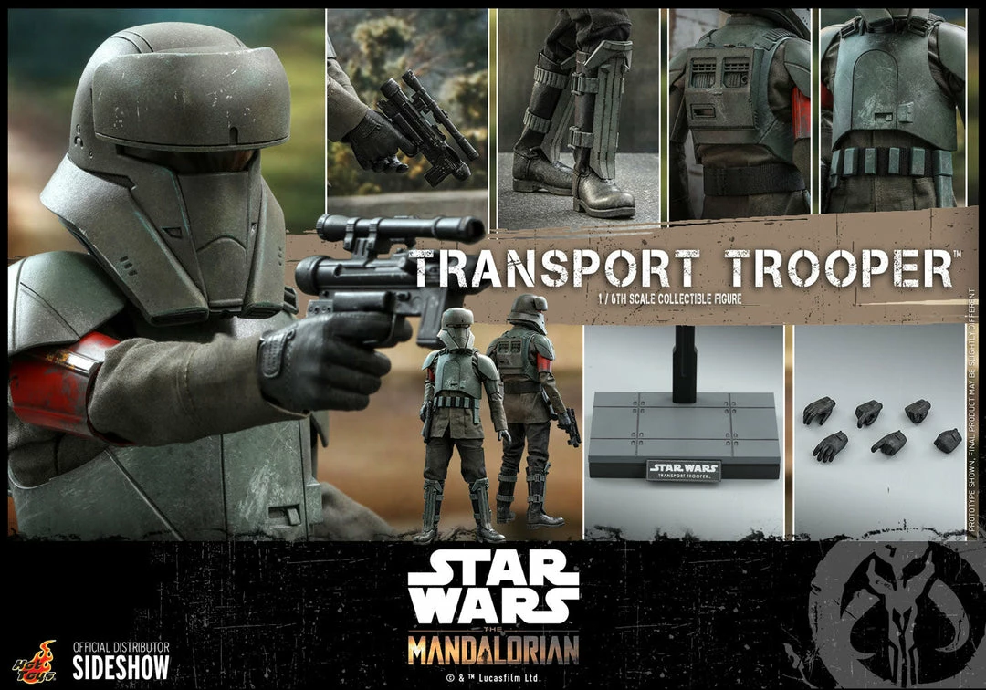 Maybang's Collectibles Hot Toys Star Wars The Mandalorian - Television Masterpiece Series Transport Trooper 1/6 Scale Collectible Figure 16 Maybang's Collectibles Hot Toys Star Wars The Mandalorian - Television Masterpiece Series Transport Trooper 1/6 Scale Collectible Figure