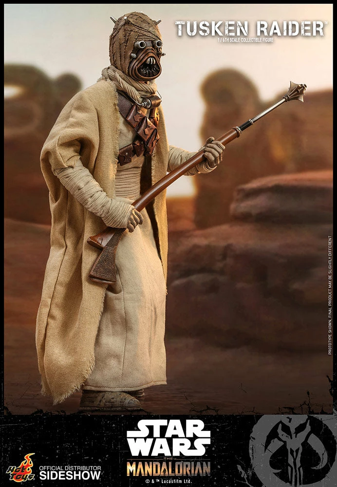 Maybang's Collectibles Hot Toys Star Wars The Mandalorian - Television Masterpiece Series Tusken Raider 1/6 Scale 12" Collectible Figure 1 Maybang's Collectibles Hot Toys Star Wars The Mandalorian - Television Masterpiece Series Tusken Raider 1/6 Scale 12" Collectible Figure