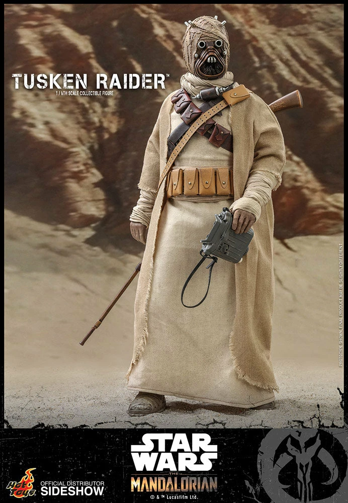Maybang's Collectibles Hot Toys Star Wars The Mandalorian - Television Masterpiece Series Tusken Raider 1/6 Scale 12" Collectible Figure 4 Maybang's Collectibles Hot Toys Star Wars The Mandalorian - Television Masterpiece Series Tusken Raider 1/6 Scale 12" Collectible Figure
