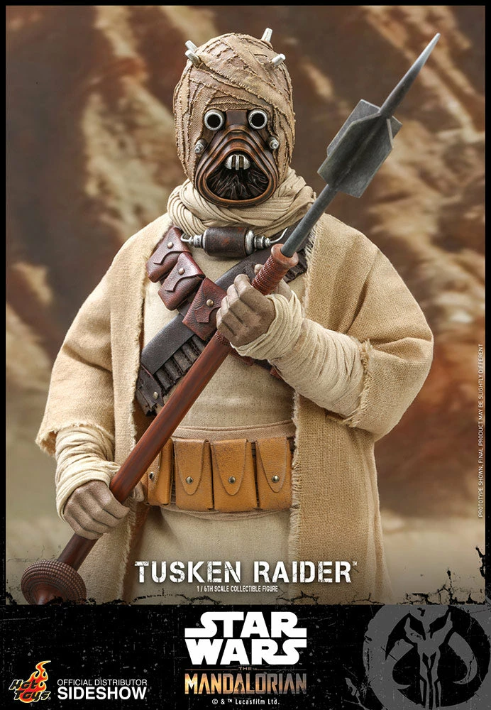Maybang's Collectibles Hot Toys Star Wars The Mandalorian - Television Masterpiece Series Tusken Raider 1/6 Scale 12" Collectible Figure 8 Maybang's Collectibles Hot Toys Star Wars The Mandalorian - Television Masterpiece Series Tusken Raider 1/6 Scale 12" Collectible Figure