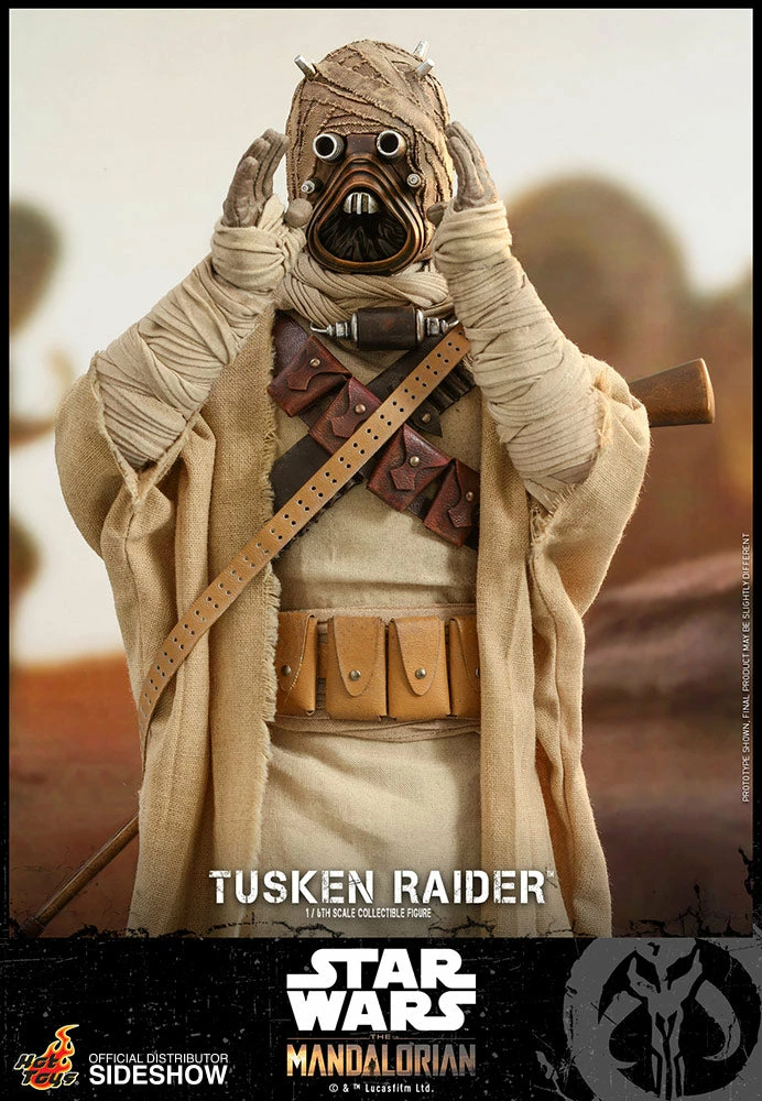Maybang's Collectibles Hot Toys Star Wars The Mandalorian - Television Masterpiece Series Tusken Raider 1/6 Scale 12" Collectible Figure 9 Maybang's Collectibles Hot Toys Star Wars The Mandalorian - Television Masterpiece Series Tusken Raider 1/6 Scale 12" Collectible Figure