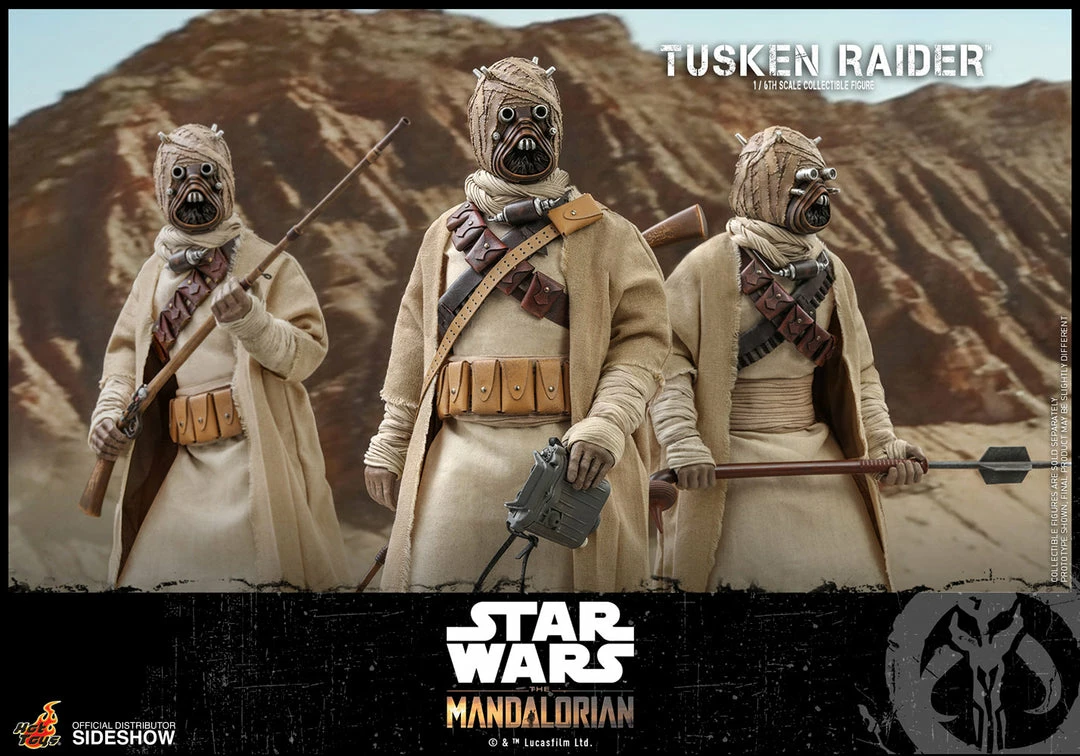 Maybang's Collectibles Hot Toys Star Wars The Mandalorian - Television Masterpiece Series Tusken Raider 1/6 Scale 12" Collectible Figure 12 Maybang's Collectibles Hot Toys Star Wars The Mandalorian - Television Masterpiece Series Tusken Raider 1/6 Scale 12" Collectible Figure