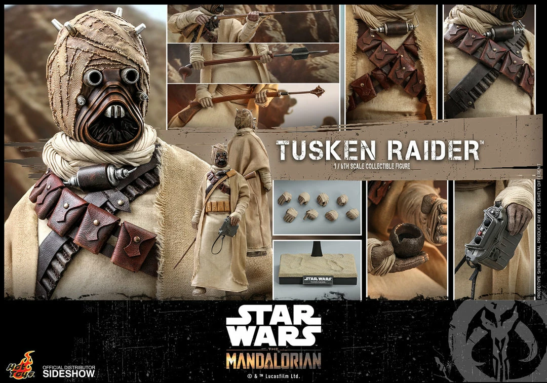 Maybang's Collectibles Hot Toys Star Wars The Mandalorian - Television Masterpiece Series Tusken Raider 1/6 Scale 12" Collectible Figure 21 Maybang's Collectibles Hot Toys Star Wars The Mandalorian - Television Masterpiece Series Tusken Raider 1/6 Scale 12" Collectible Figure