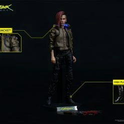 Maybang's Collectibles PureArts Cyberpunk 2077 V Male & Female 1/6 Scale Limited Edition Figure Set With Yaiba Kusanagi Sportbike Science Fiction
