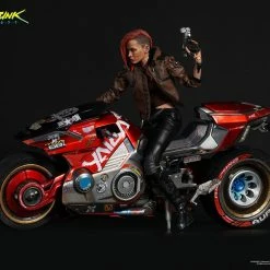 Maybang's Collectibles PureArts Cyberpunk 2077 V Male & Female 1/6 Scale Limited Edition Figure Set With Yaiba Kusanagi Sportbike Science Fiction