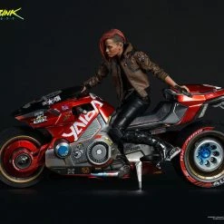 Maybang's Collectibles PureArts Cyberpunk 2077 V Male & Female 1/6 Scale Limited Edition Figure Set With Yaiba Kusanagi Sportbike Science Fiction