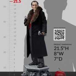 Maybang's Collectibles Sideshow Dracula (1958) Hammer Horror Classics Van Helsing Premium Format Figure Statue 29 Maybang's Collectibles Sideshow Dracula (1958) Hammer Horror Classics Van Helsing Premium Format Figure Statue