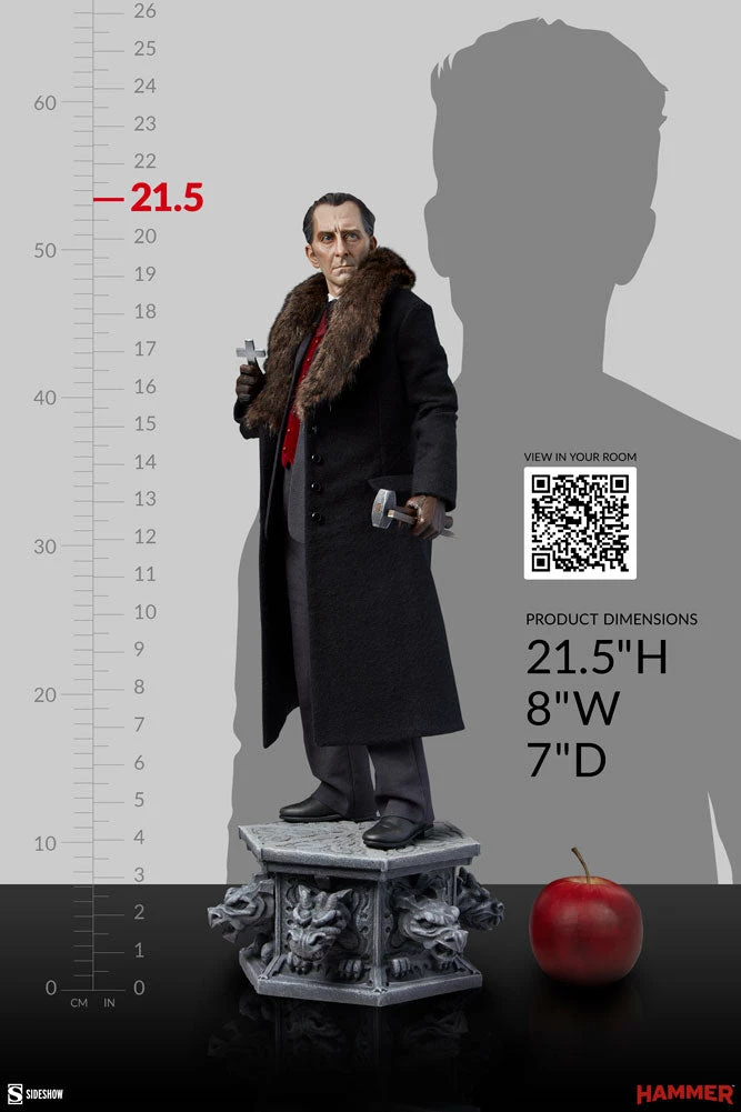Maybang's Collectibles Sideshow Dracula (1958) Hammer Horror Classics Van Helsing Premium Format Figure Statue 5 Maybang's Collectibles Sideshow Dracula (1958) Hammer Horror Classics Van Helsing Premium Format Figure Statue