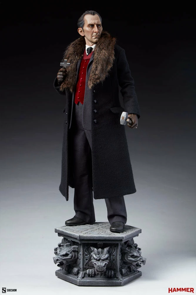 Maybang's Collectibles Sideshow Dracula (1958) Hammer Horror Classics Van Helsing Premium Format Figure Statue 11 Maybang's Collectibles Sideshow Dracula (1958) Hammer Horror Classics Van Helsing Premium Format Figure Statue