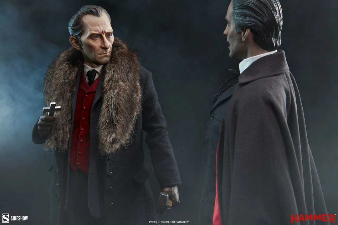 Maybang's Collectibles Sideshow Dracula (1958) Hammer Horror Classics Van Helsing Premium Format Figure Statue 24 Maybang's Collectibles Sideshow Dracula (1958) Hammer Horror Classics Van Helsing Premium Format Figure Statue