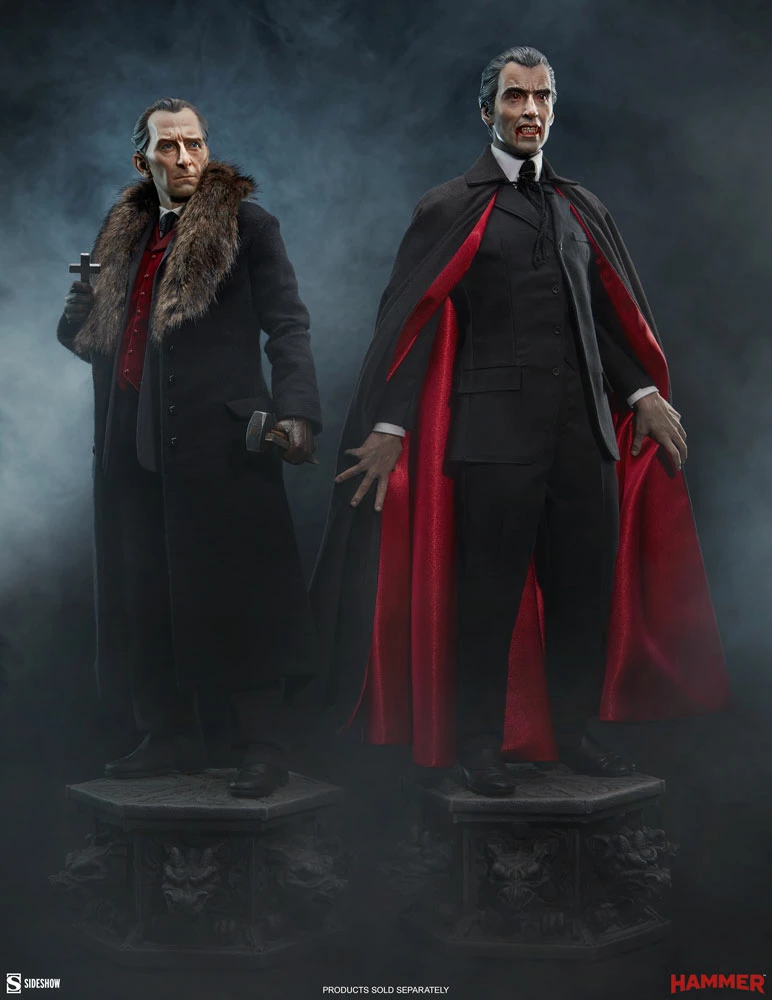 Maybang's Collectibles Sideshow Dracula (1958) Hammer Horror Classics Van Helsing Premium Format Figure Statue 25 Maybang's Collectibles Sideshow Dracula (1958) Hammer Horror Classics Van Helsing Premium Format Figure Statue
