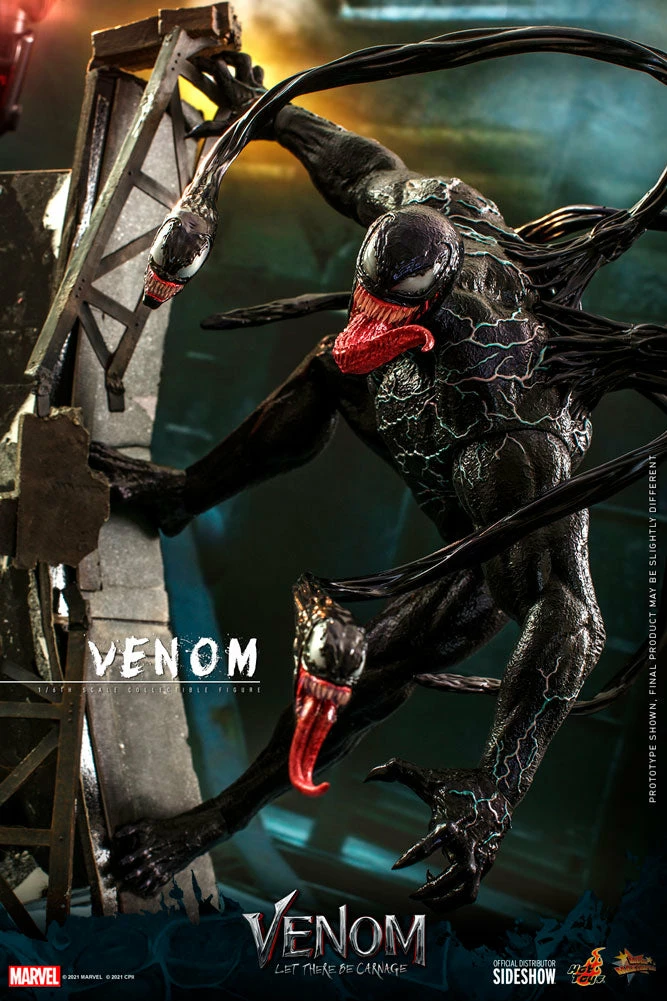 Maybang's Collectibles Hot Toys Marvel Comics Venom: Let There Be Carnage Venom 1/6 Scale Collectible Figure 6 Maybang's Collectibles Hot Toys Marvel Comics Venom: Let There Be Carnage Venom 1/6 Scale Collectible Figure