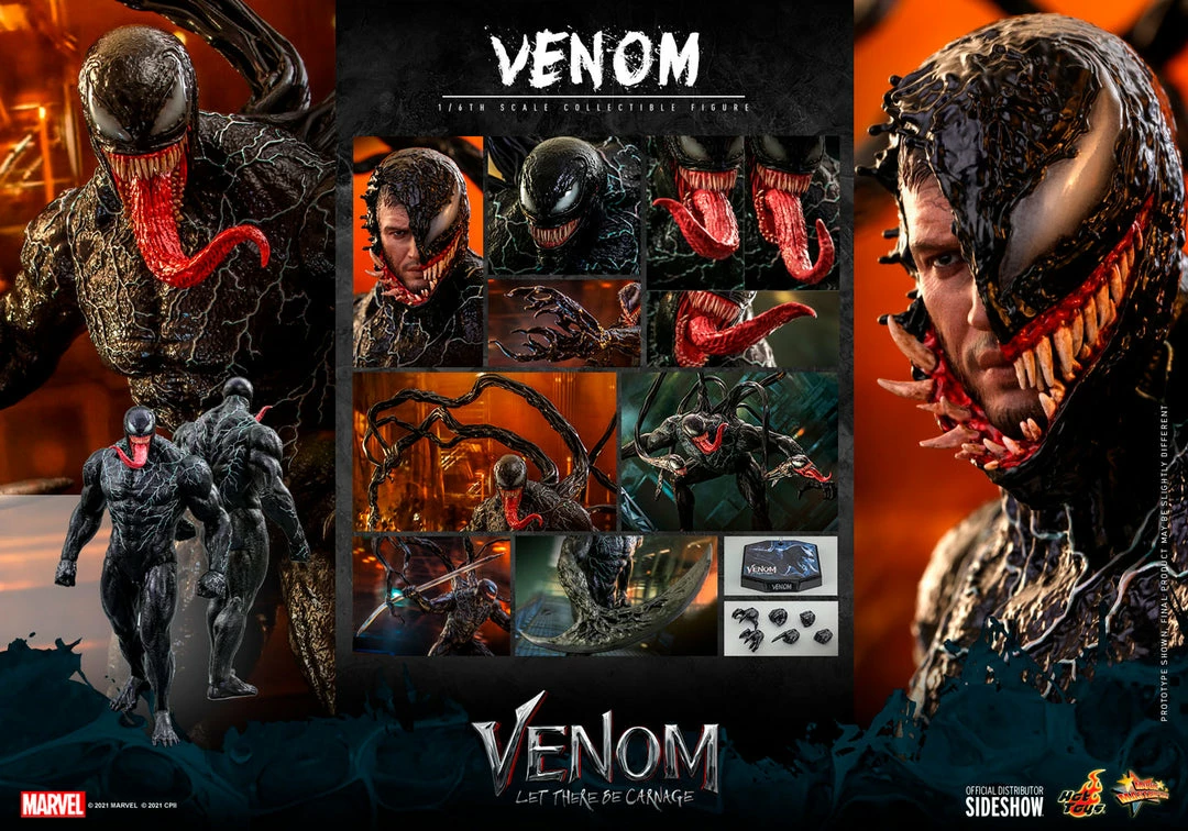 Maybang's Collectibles Hot Toys Marvel Comics Venom: Let There Be Carnage Venom 1/6 Scale Collectible Figure 22 Maybang's Collectibles Hot Toys Marvel Comics Venom: Let There Be Carnage Venom 1/6 Scale Collectible Figure