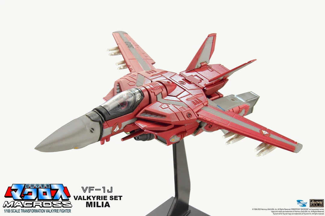 Maybang's Collectibles Toynami Macross Saga Retro Transformable Collection VF-1J Milia Valkyrie Variable Fighter 1/100 Scale Figure 4 Maybang's Collectibles Toynami Macross Saga Retro Transformable Collection VF-1J Milia Valkyrie Variable Fighter 1/100 Scale Figure