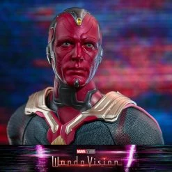 Maybang's Collectibles Hot Toys Marvel WandaVision Television Masterpiece Series Vision 1/6 Scale Collectible Figure