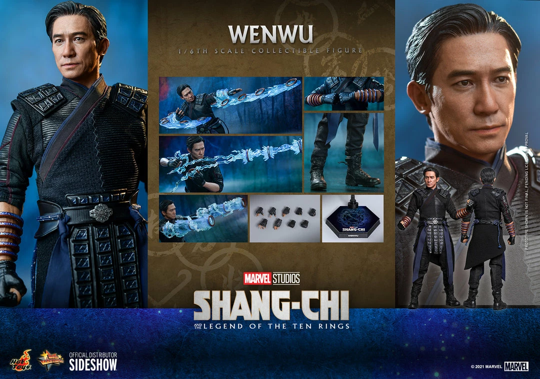 Maybang's Collectibles Hot Toys Marvel Comics Shang-Chi Wenwu 1/6 Scale 12" Collectible Figure 20 Maybang's Collectibles Hot Toys Marvel Comics Shang-Chi Wenwu 1/6 Scale 12" Collectible Figure