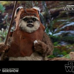 Maybang's Collectibles Hot Toys Star Wars Episode VI Return Of The Jedi Ewok Wicket 1/6 Scale Figure