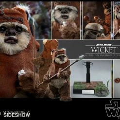 Maybang's Collectibles Hot Toys Star Wars Episode VI Return Of The Jedi Ewok Wicket 1/6 Scale Figure