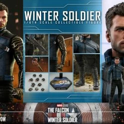 Maybang's Collectibles Hot Toys Marvel The Falcon And The Winter Soldier Television Masterpiece Series The Winter Soldier 1/6 Scale Collectible Figure
