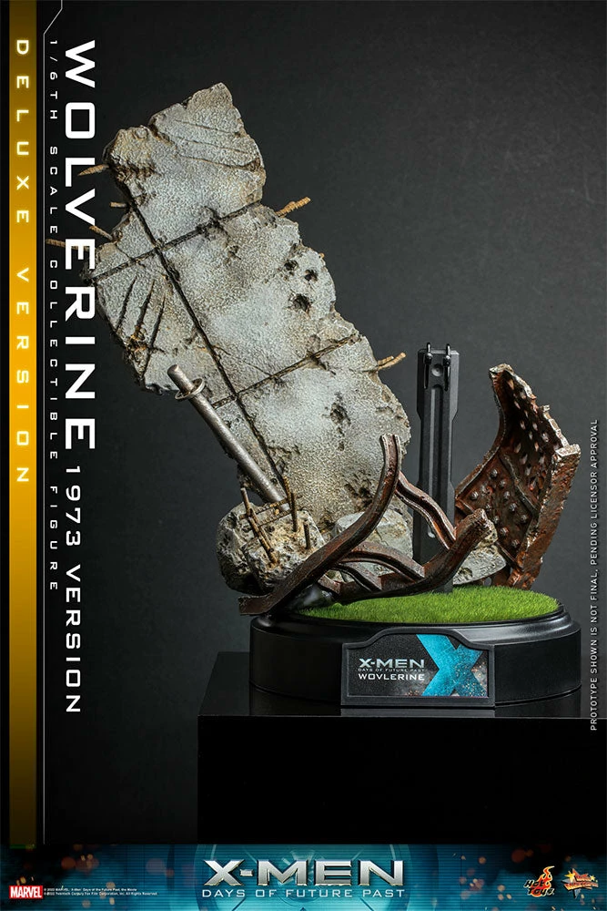 Maybang's Collectibles Hot Toys Marvel X-Men Days Of Future Past Wolverine (1973 Version) (Deluxe Version) 1/6 Scale 12" Collectible Figure 5 Maybang's Collectibles Hot Toys Marvel X-Men Days Of Future Past Wolverine (1973 Version) (Deluxe Version) 1/6 Scale 12" Collectible Figure