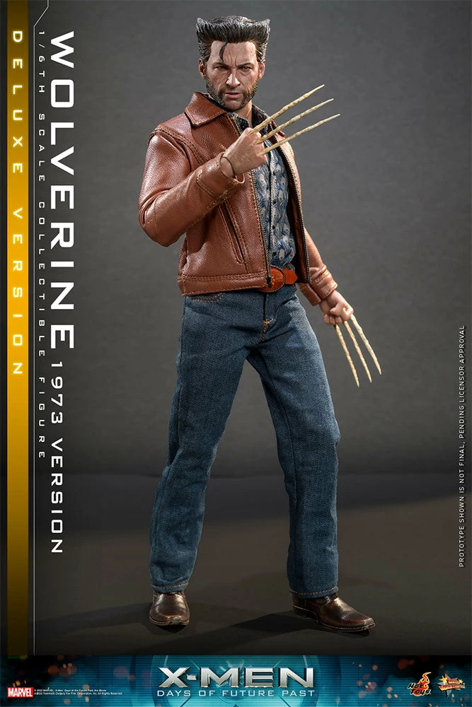 Maybang's Collectibles Hot Toys Marvel X-Men Days Of Future Past Wolverine (1973 Version) (Deluxe Version) 1/6 Scale 12" Collectible Figure 8 Maybang's Collectibles Hot Toys Marvel X-Men Days Of Future Past Wolverine (1973 Version) (Deluxe Version) 1/6 Scale 12" Collectible Figure