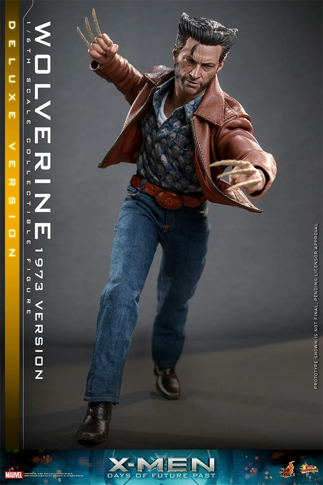 Maybang's Collectibles Hot Toys Marvel X-Men Days Of Future Past Wolverine (1973 Version) (Deluxe Version) 1/6 Scale 12" Collectible Figure 10 Maybang's Collectibles Hot Toys Marvel X-Men Days Of Future Past Wolverine (1973 Version) (Deluxe Version) 1/6 Scale 12" Collectible Figure