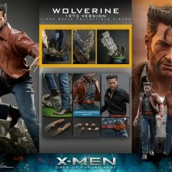 Maybang's Collectibles Hot Toys Marvel X-Men Days Of Future Past Wolverine (1973 Version) (Deluxe Version) 1/6 Scale 12" Collectible Figure 31 Maybang's Collectibles Hot Toys Marvel X-Men Days Of Future Past Wolverine (1973 Version) (Deluxe Version) 1/6 Scale 12