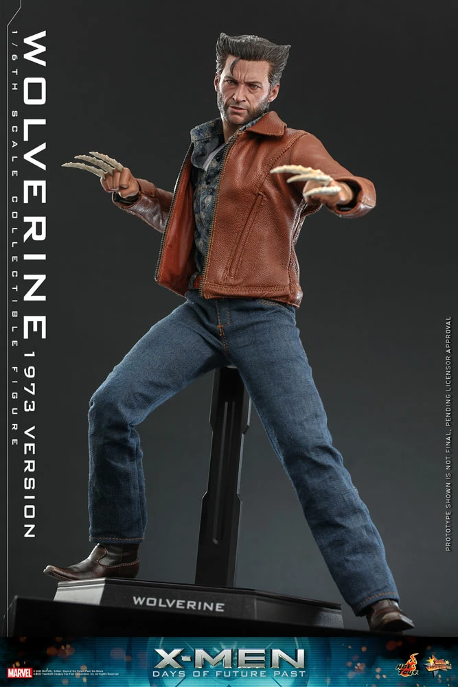 Maybang's Collectibles Hot Toys Marvel X-Men Days Of Future Past Wolverine (1973 Version) 1/6 Scale 12" Collectible Figure 2 Maybang's Collectibles Hot Toys Marvel X-Men Days Of Future Past Wolverine (1973 Version) 1/6 Scale 12" Collectible Figure