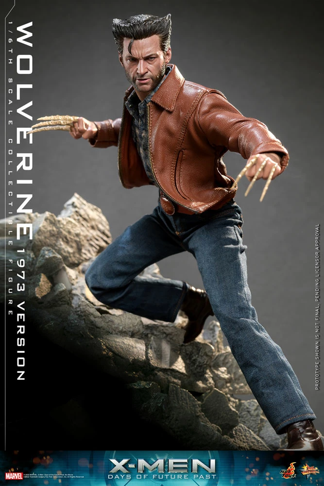 Maybang's Collectibles Hot Toys Marvel X-Men Days Of Future Past Wolverine (1973 Version) 1/6 Scale 12" Collectible Figure 3 Maybang's Collectibles Hot Toys Marvel X-Men Days Of Future Past Wolverine (1973 Version) 1/6 Scale 12" Collectible Figure