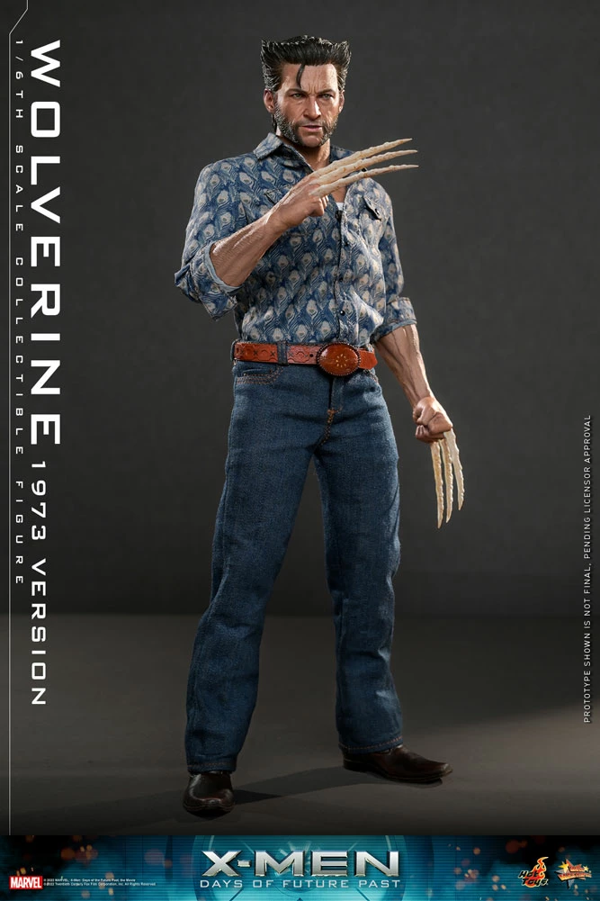 Maybang's Collectibles Hot Toys Marvel X-Men Days Of Future Past Wolverine (1973 Version) 1/6 Scale 12" Collectible Figure 7 Maybang's Collectibles Hot Toys Marvel X-Men Days Of Future Past Wolverine (1973 Version) 1/6 Scale 12" Collectible Figure