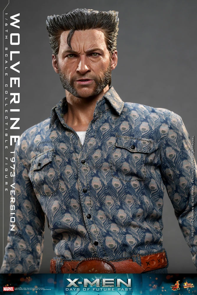 Maybang's Collectibles Hot Toys Marvel X-Men Days Of Future Past Wolverine (1973 Version) 1/6 Scale 12" Collectible Figure 8 Maybang's Collectibles Hot Toys Marvel X-Men Days Of Future Past Wolverine (1973 Version) 1/6 Scale 12" Collectible Figure